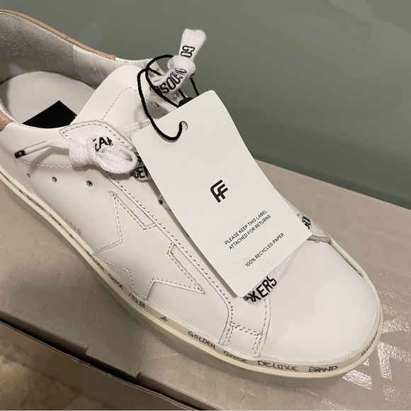 GOLDEN GOOSE | Hi Star Leather Sneakers - Picture 7 of 12